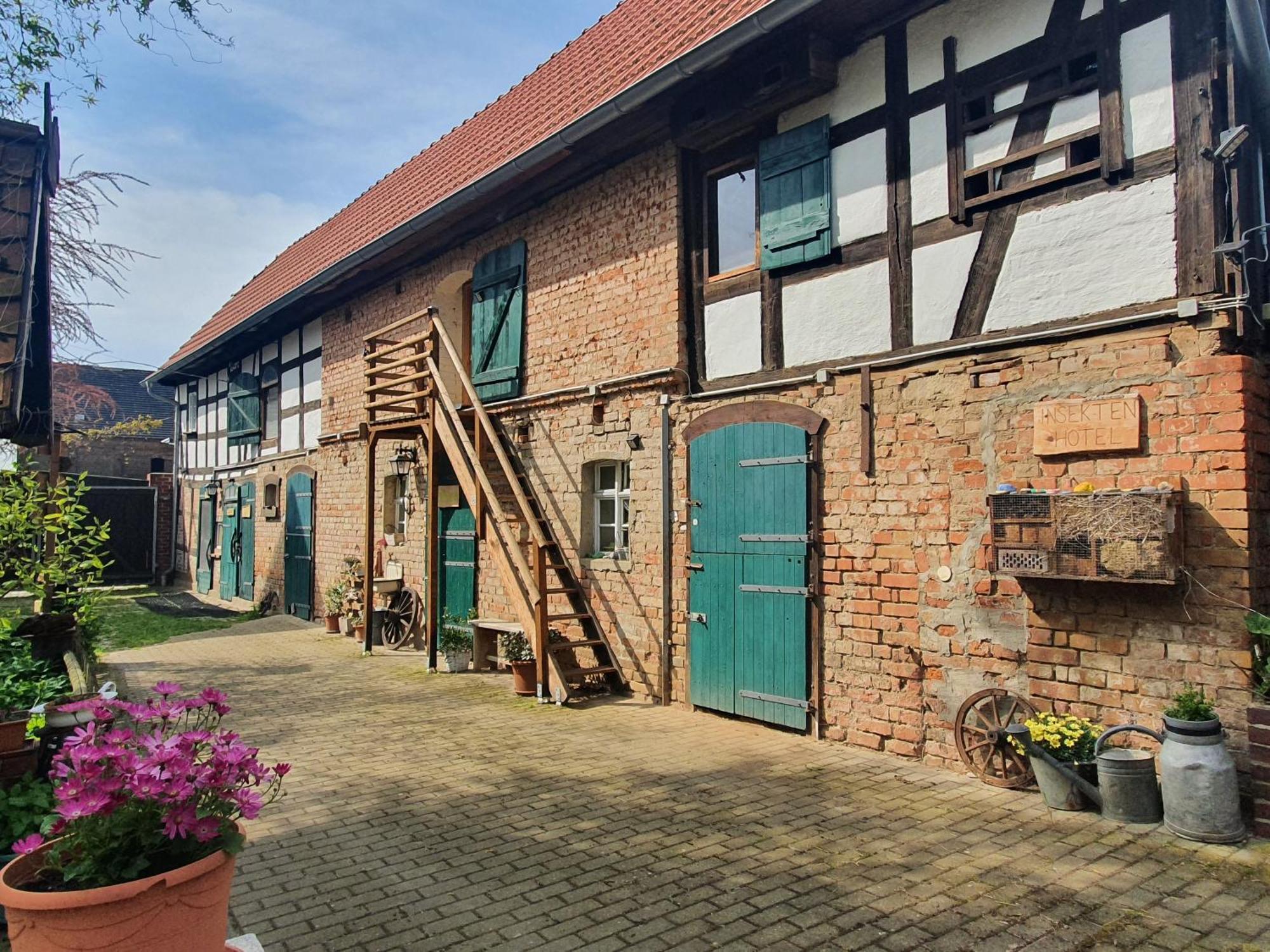 Ferienhof Gruene Kuh Elsteraue 외부 사진